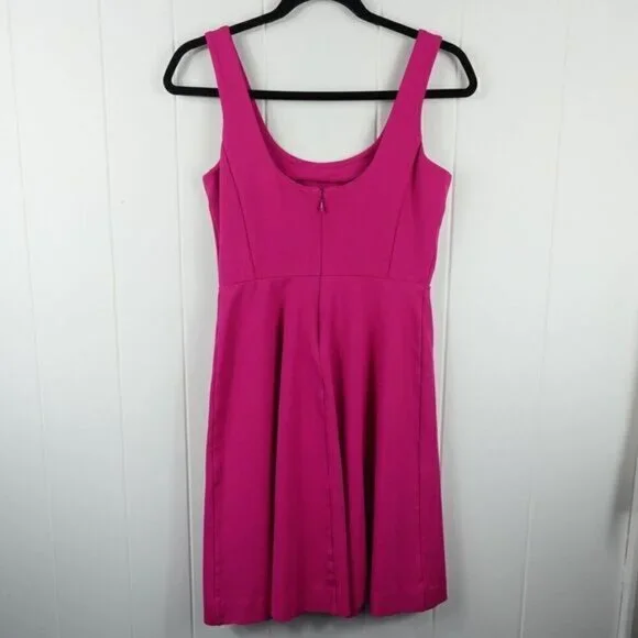 J. Crew Womens Pink Sleeveless Barbiecore Dress  X-Small - Picture 2 of 10